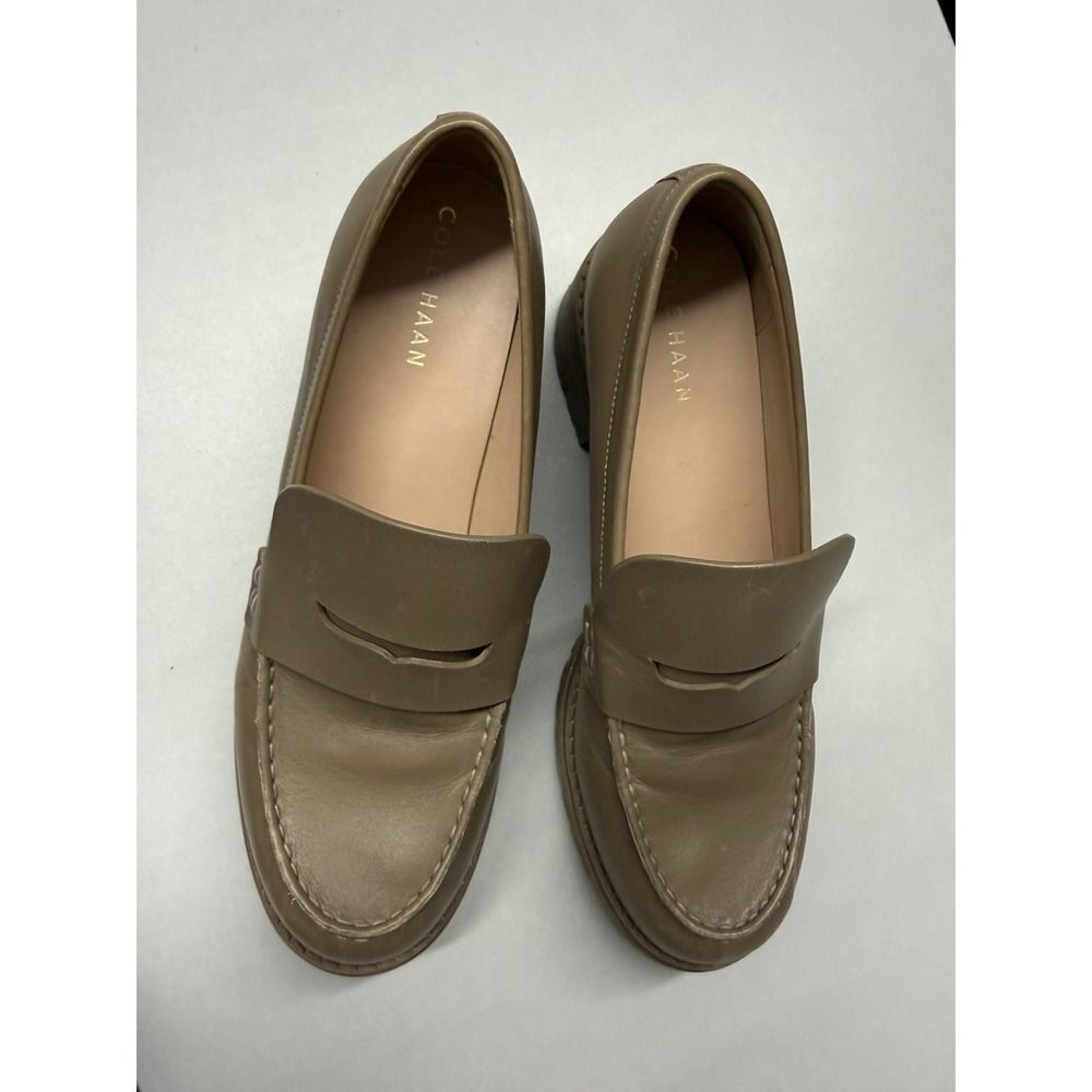 Cole Haan Women's Camea Lug Loafers. Penny Loafer. Chunky Lug Sole. Sz 8 - Picture 2 of 9